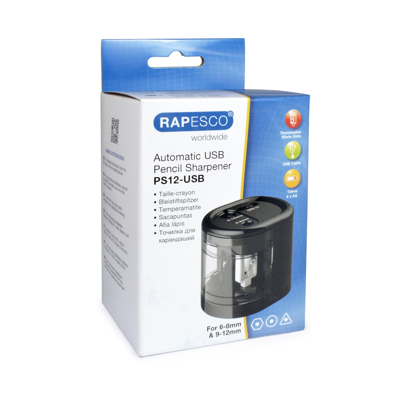 Tacwise Elektrisk blyantspisser PS12-USB