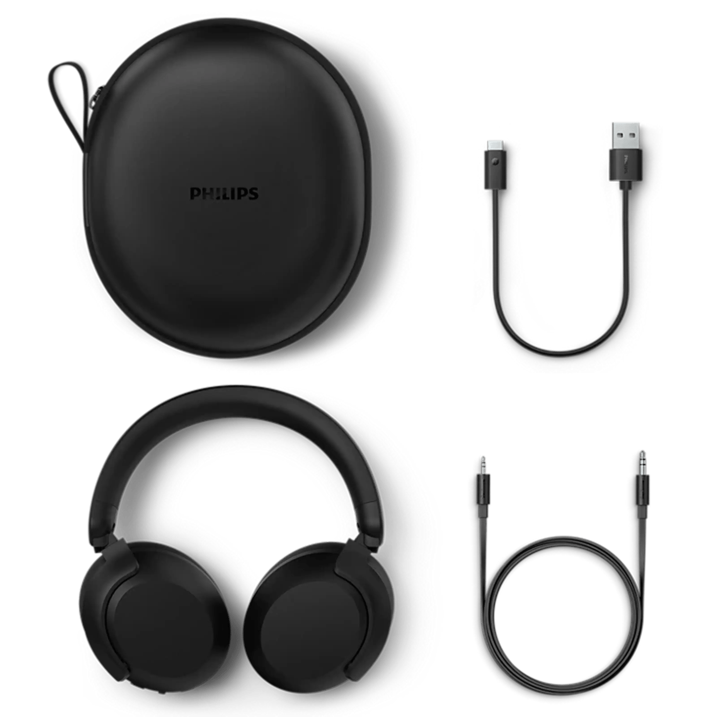 Philips TAH8000E trådlösa over-ear-hörlurar Svart