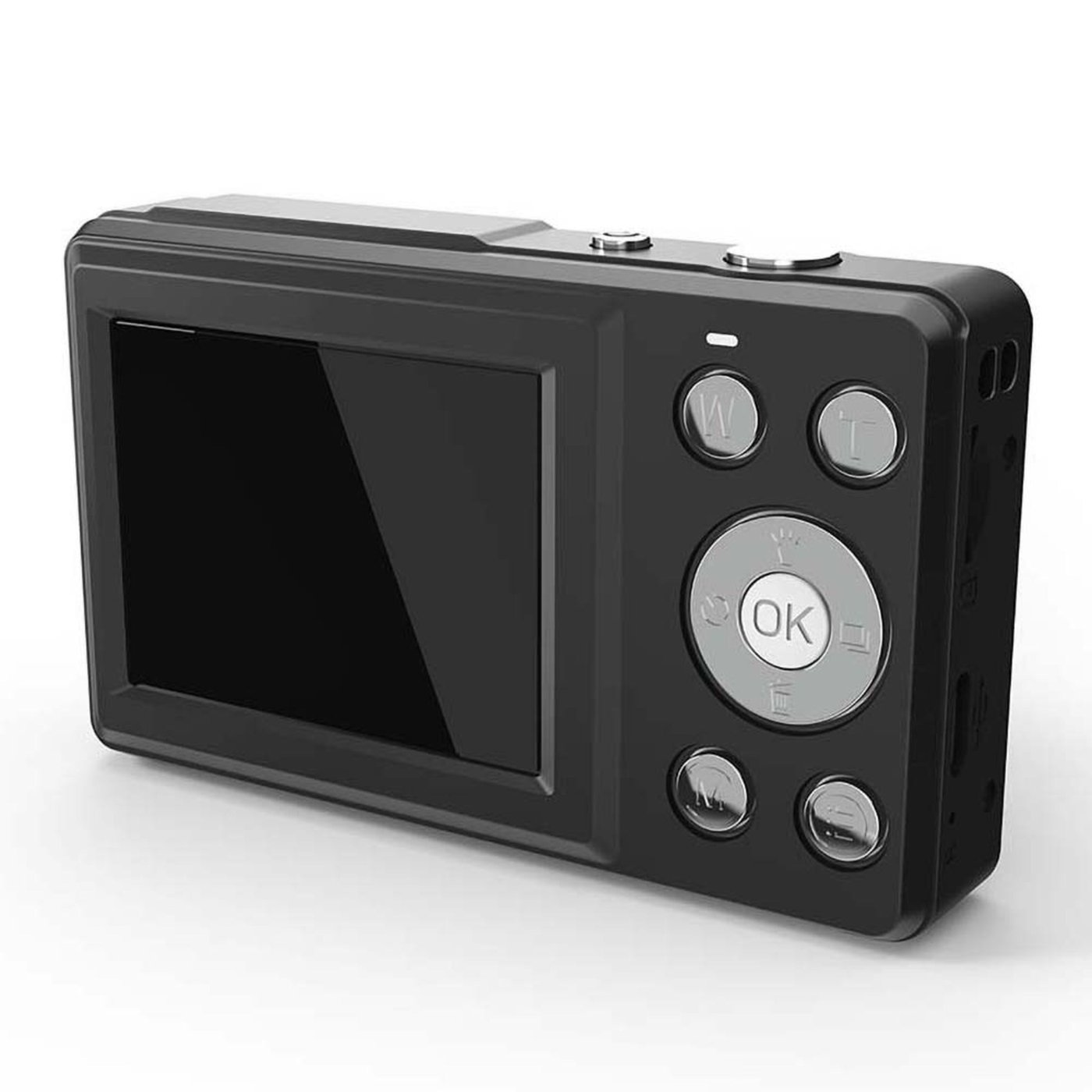 Nedis Digital kompaktkamera med två skärmar och 4K-video