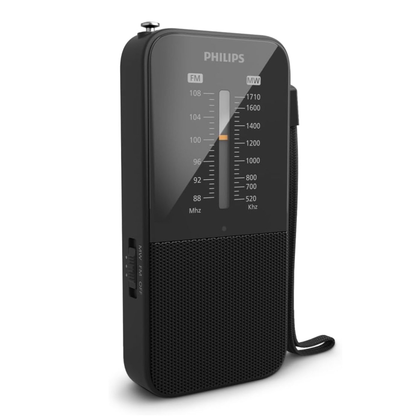 Philips Fickradio TAR1509 med FM och MW