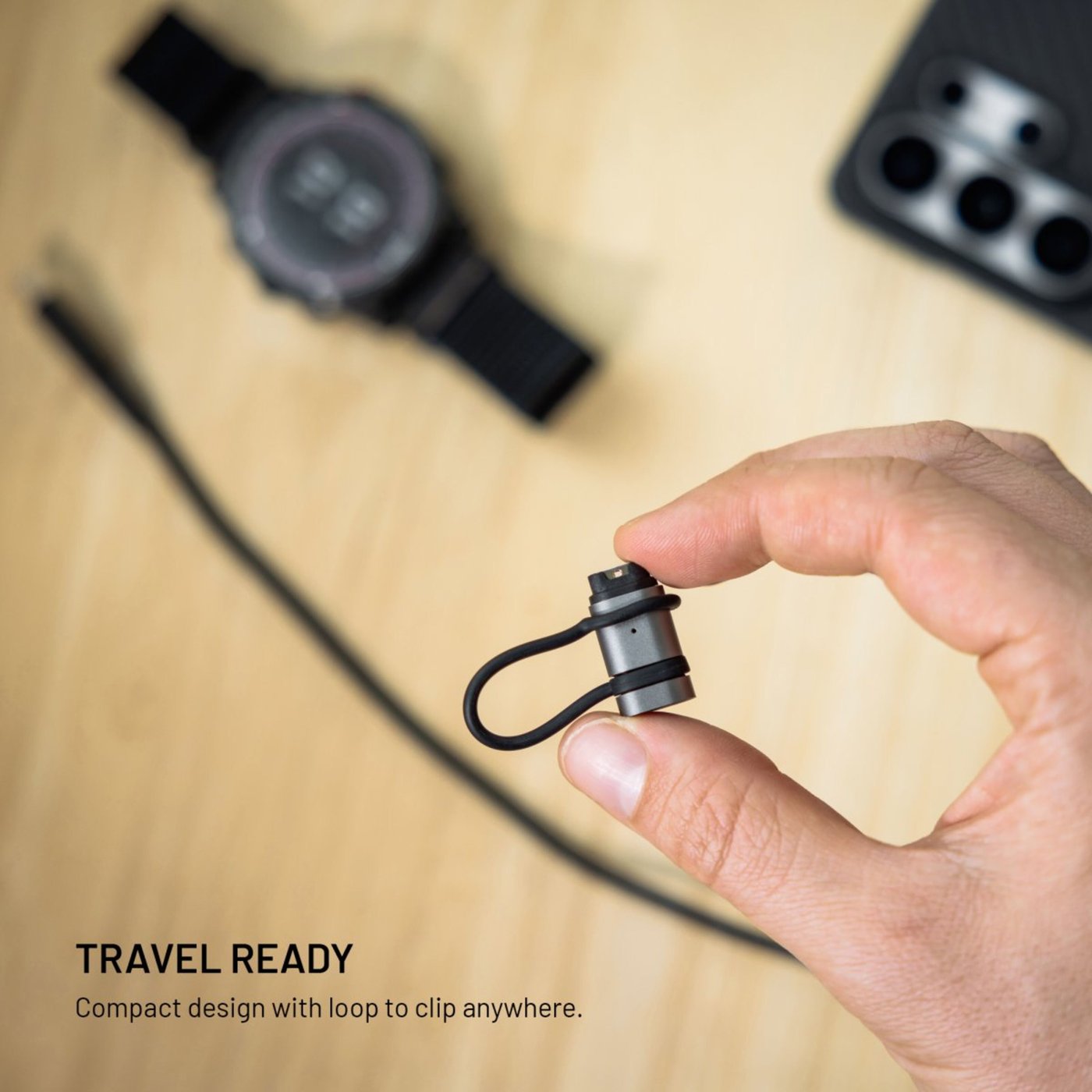 Fixed USB-C-laddadapter för Garmin-enheter