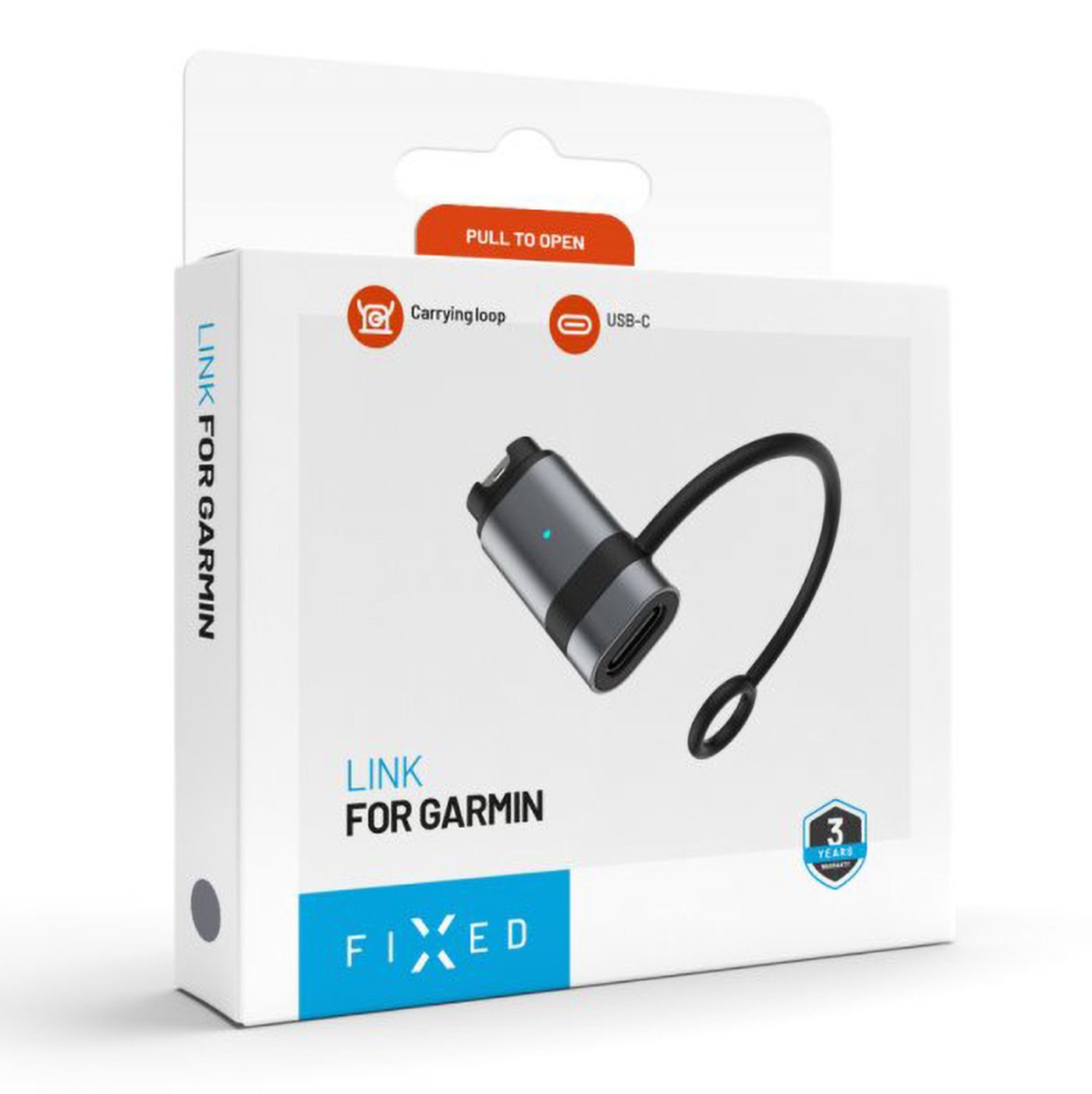 Fixed USB-C-laddadapter för Garmin-enheter
