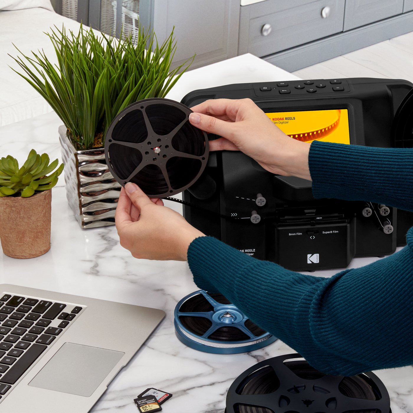 Kodak Filmdigitalisator for 8 mm og Super 8-ruller