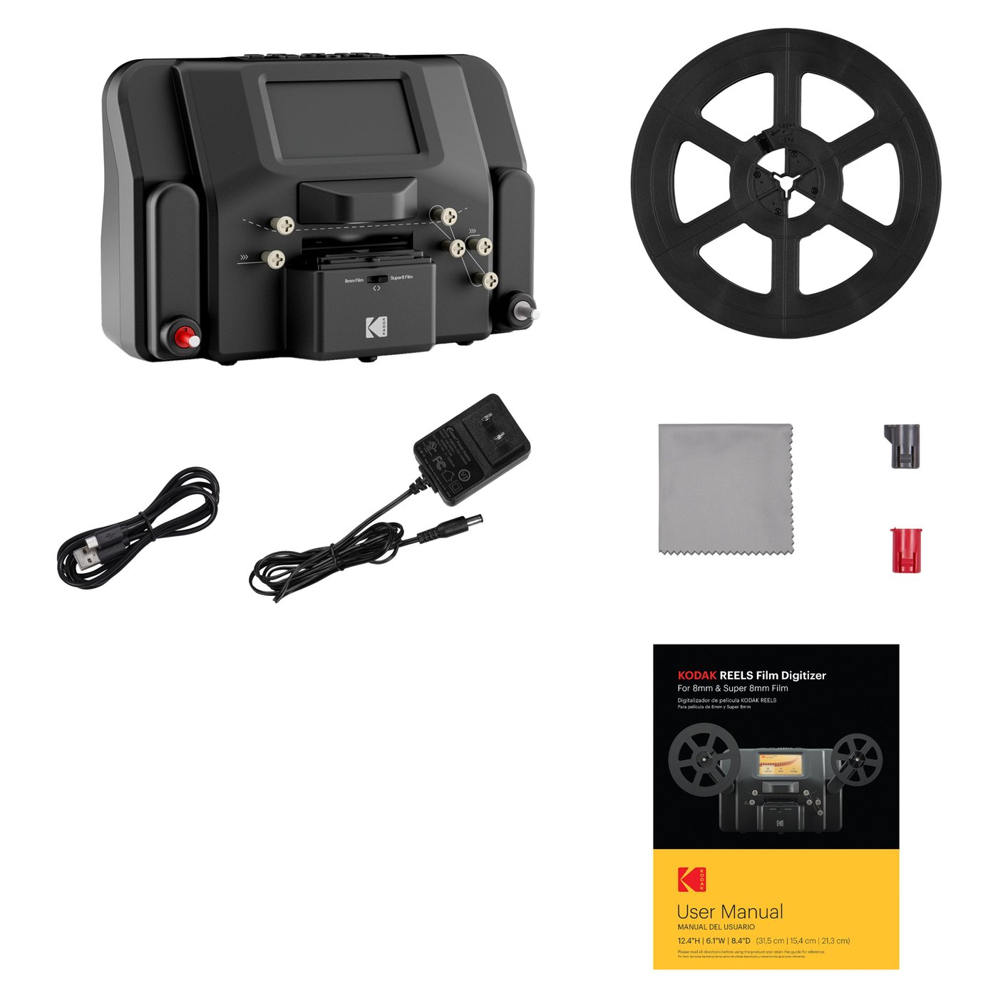 Kodak Filmdigitalisator for 8 mm og Super 8-ruller