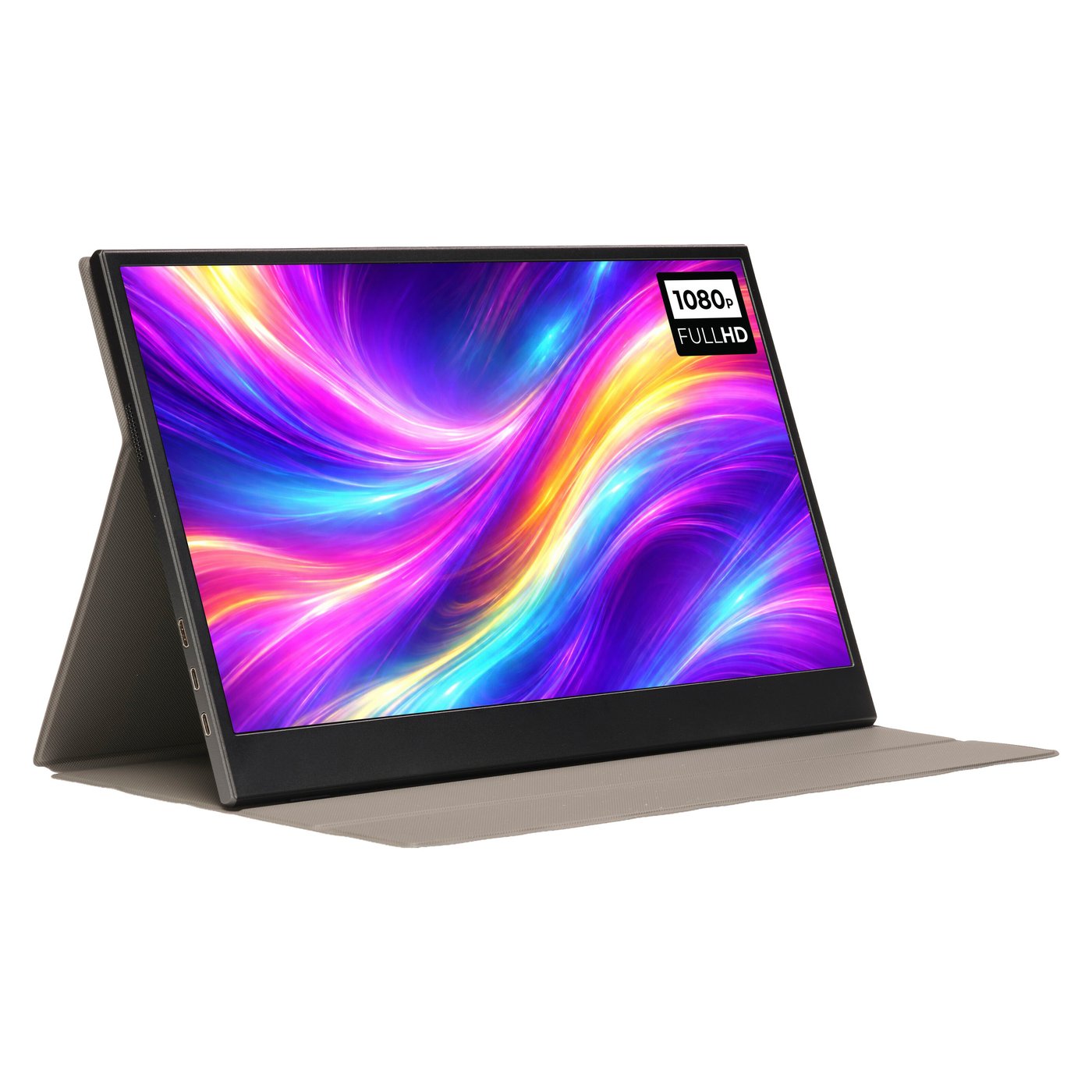 Denver Bærbar Full HD-skjerm med USB-C og IPS-panel 15,6"