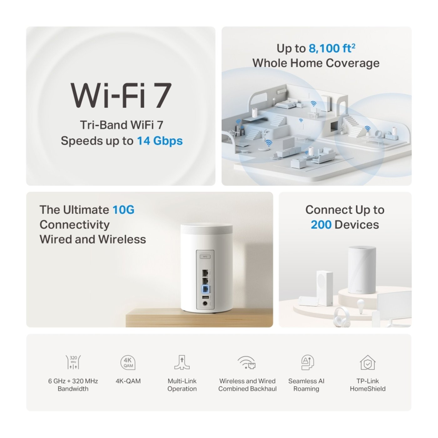 TP-Link Deco BE68 Wifi 7 mesh-system 2-pack