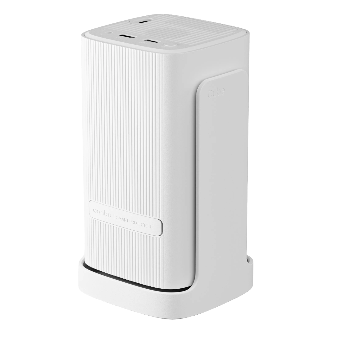 Wanbo Portabel projektor med Android TV och 360° gimbalstativ
