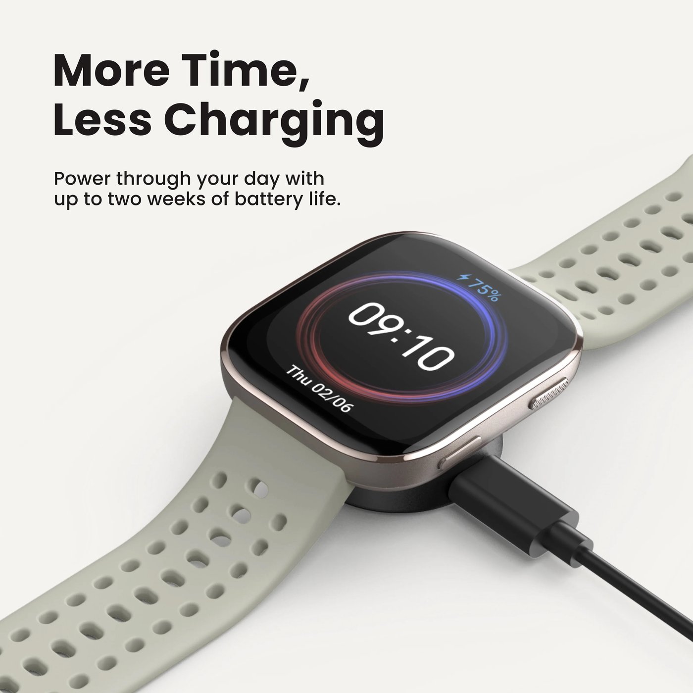 Amazfit Smartklokke med 1,97-toms AMOLED-skjerm og GPS Red