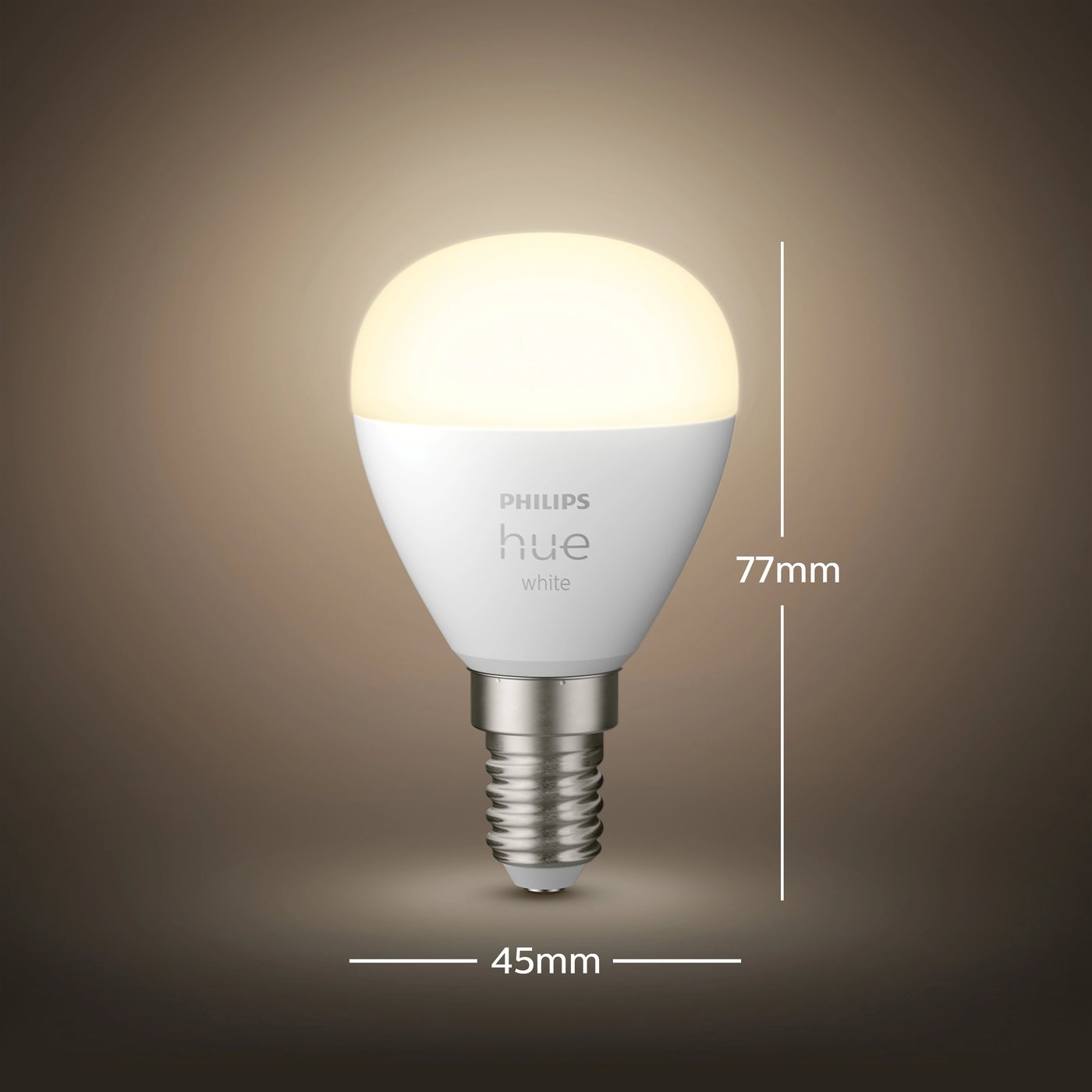 Philips Hue Luster Smart LED-lampa E14 470 lm 1-pack