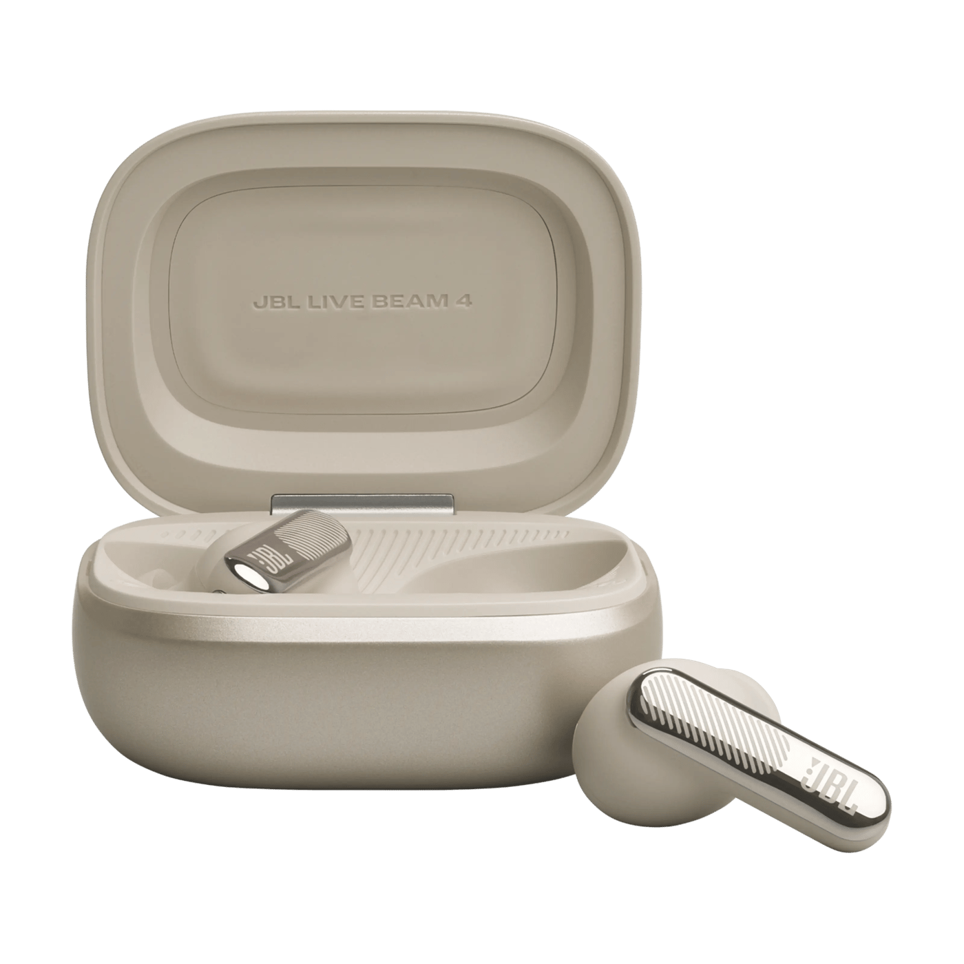 JBL Live Beam 4 trådløse in-ear-hodetelefoner Champagne