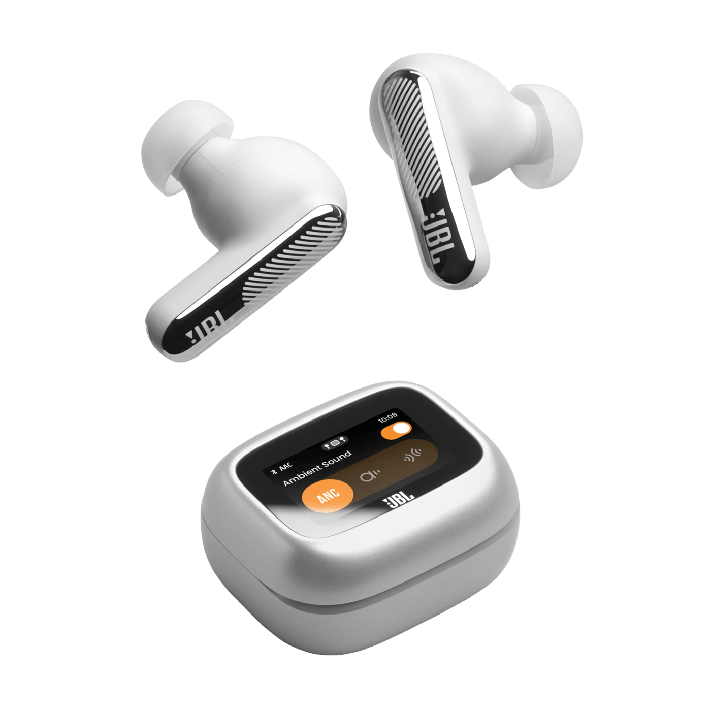 JBL Live Beam 4 trådløse in-ear-hodetelefoner Silver