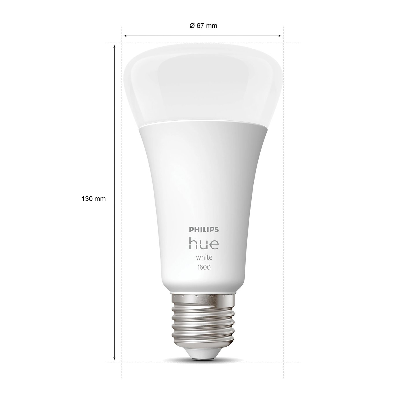 Philips Hue White Smart LED-lampa E27 1600 lm