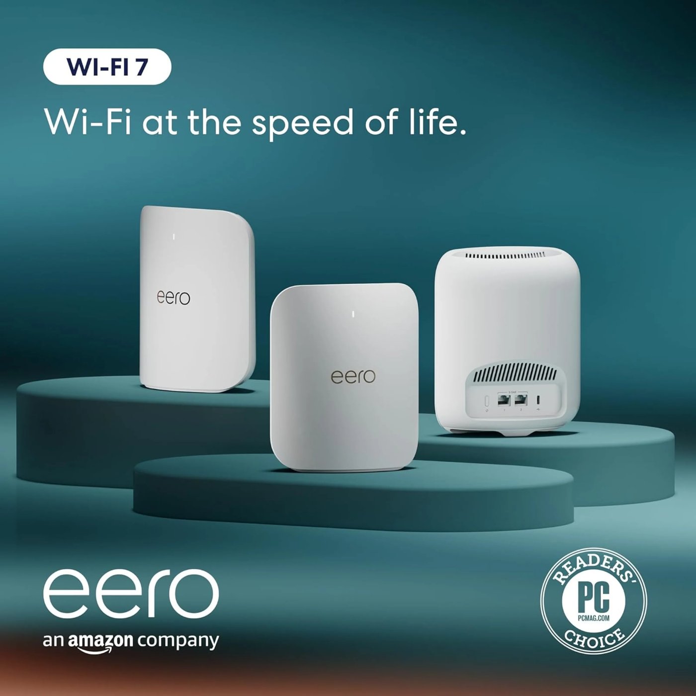eero Pro 7 BE10800 Wifi 7 mesh-system 3-pack