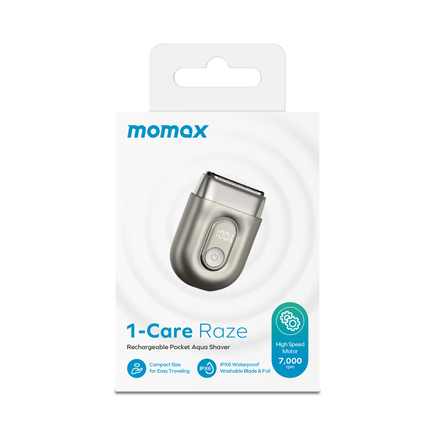Momax 1-Care Raze laddbar rakapparat
