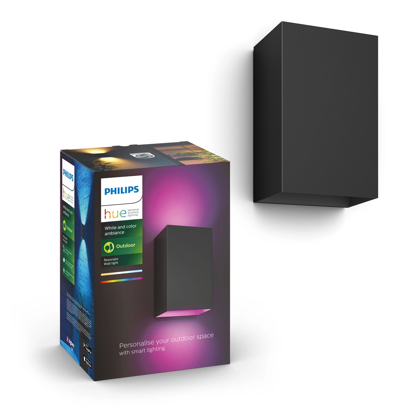 Philips Hue Resonate Fasadelampe utendørs