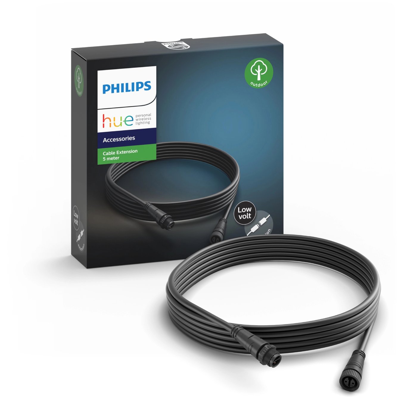 Philips Hue Forlengelseskabel for utendørsbruk 5 m