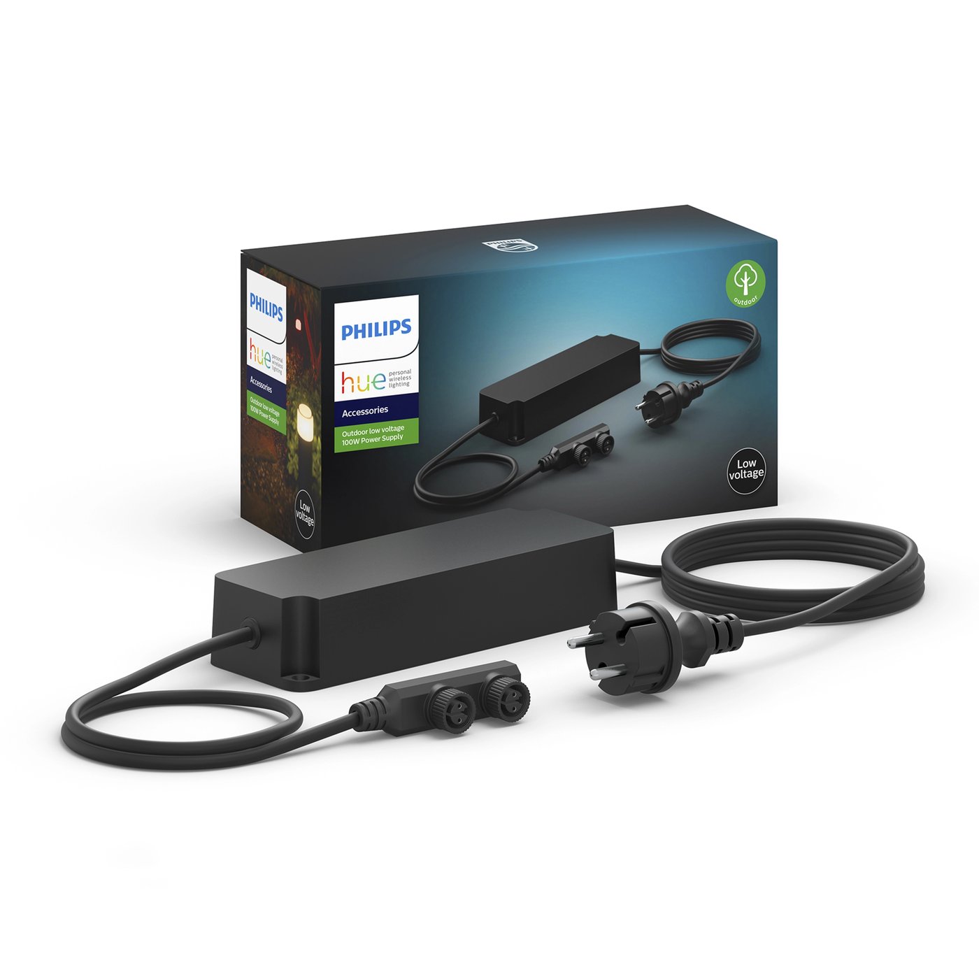 Philips Hue 100 W strømadapter for utendørsbelysning