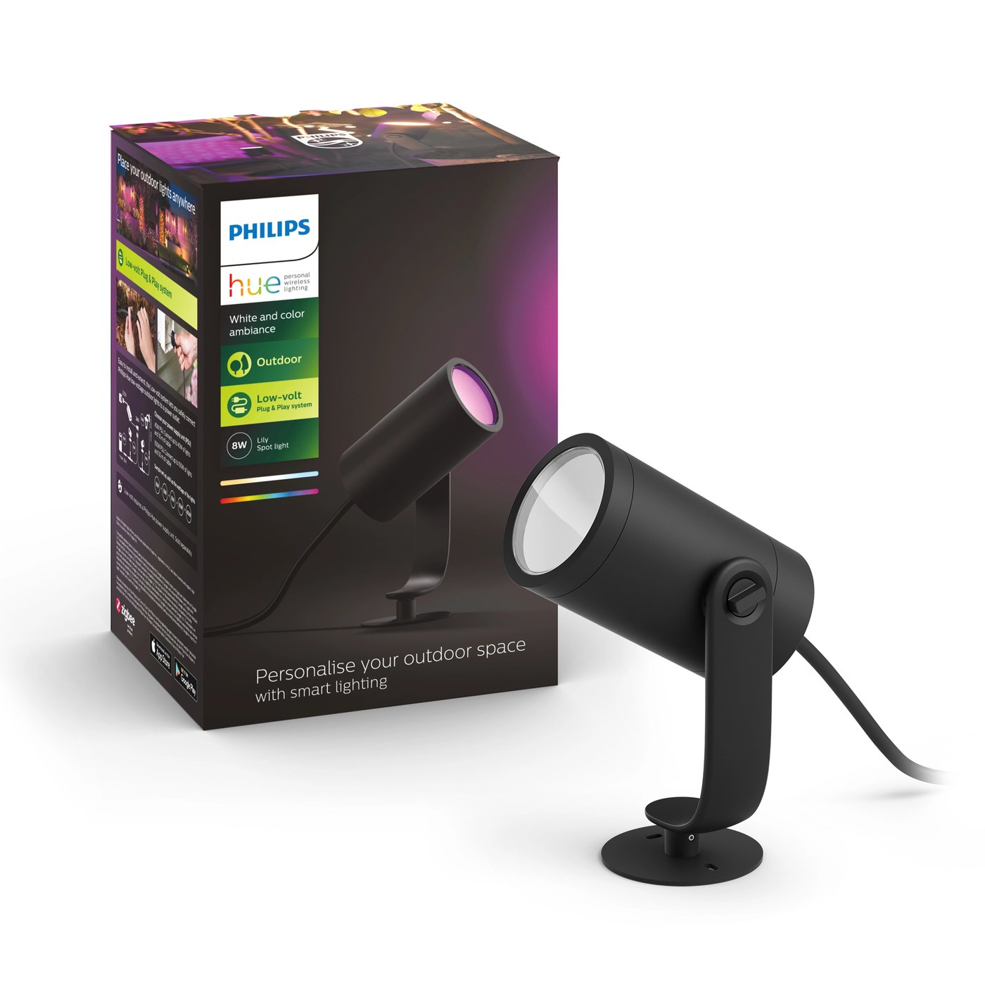 Philips Hue Lily spotlight för utomhusbruk
