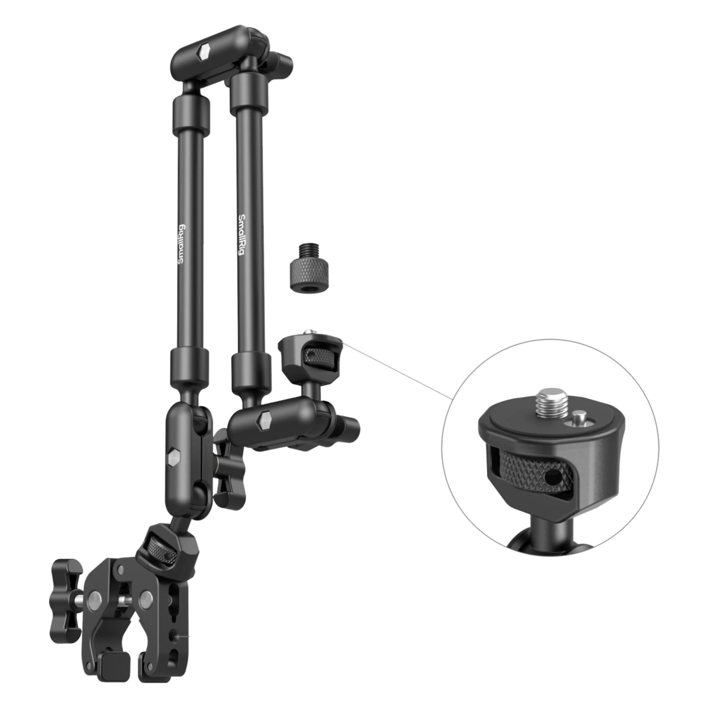 SmallRig Magic Arm-kit med krabbklämma och mobilhållare 56 cm