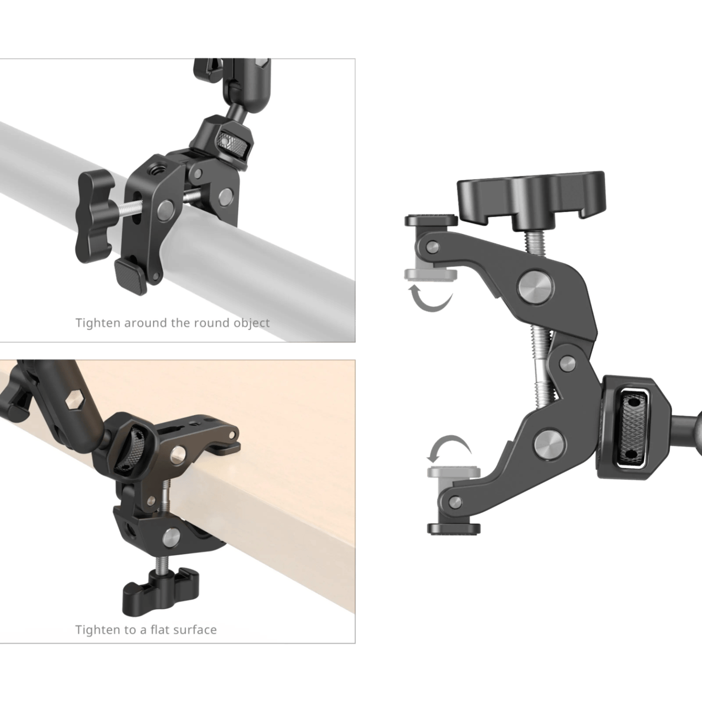 SmallRig Magic Arm-kit med krabbklämma och mobilhållare 56 cm