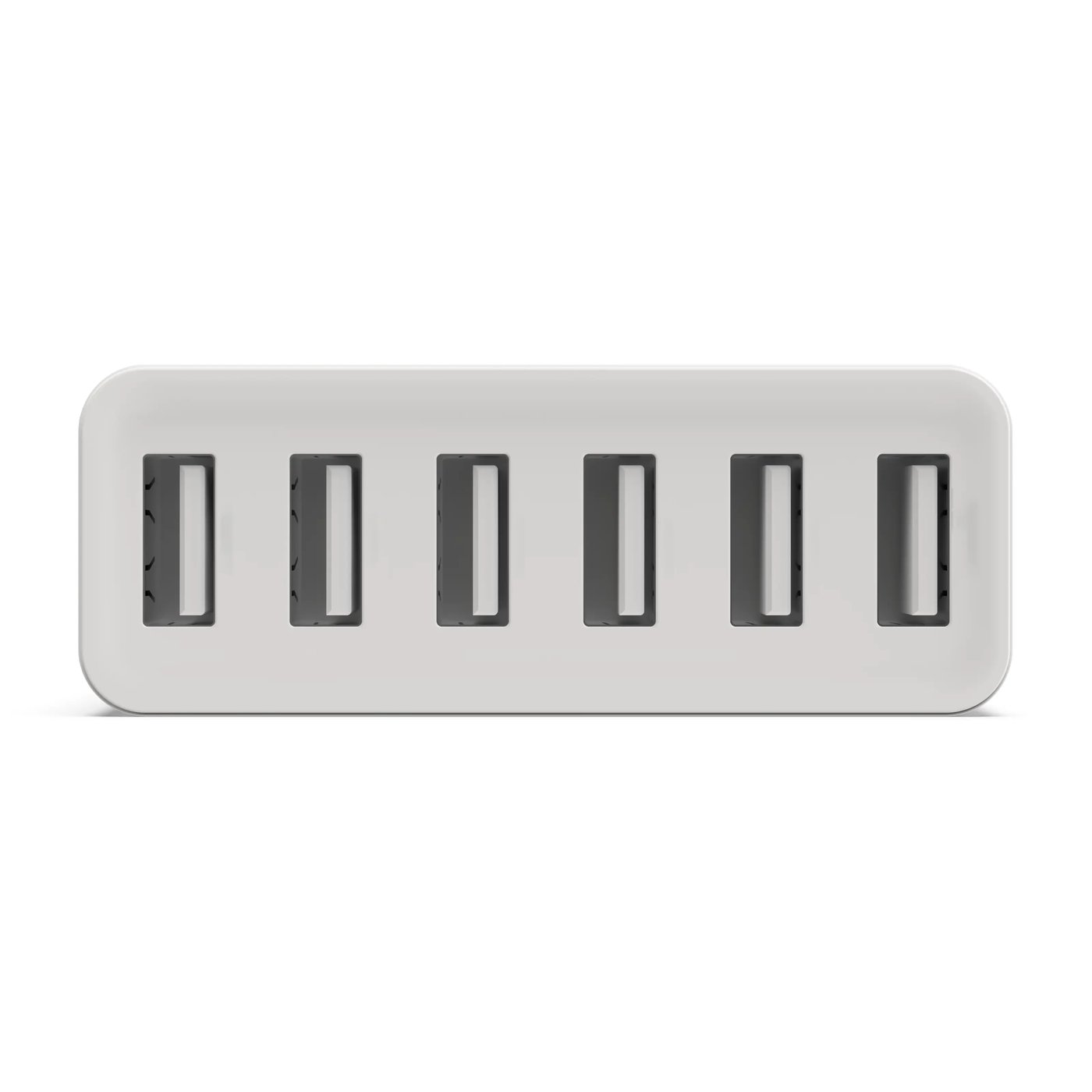 Linocell USB-laddstation 6 portar Vit