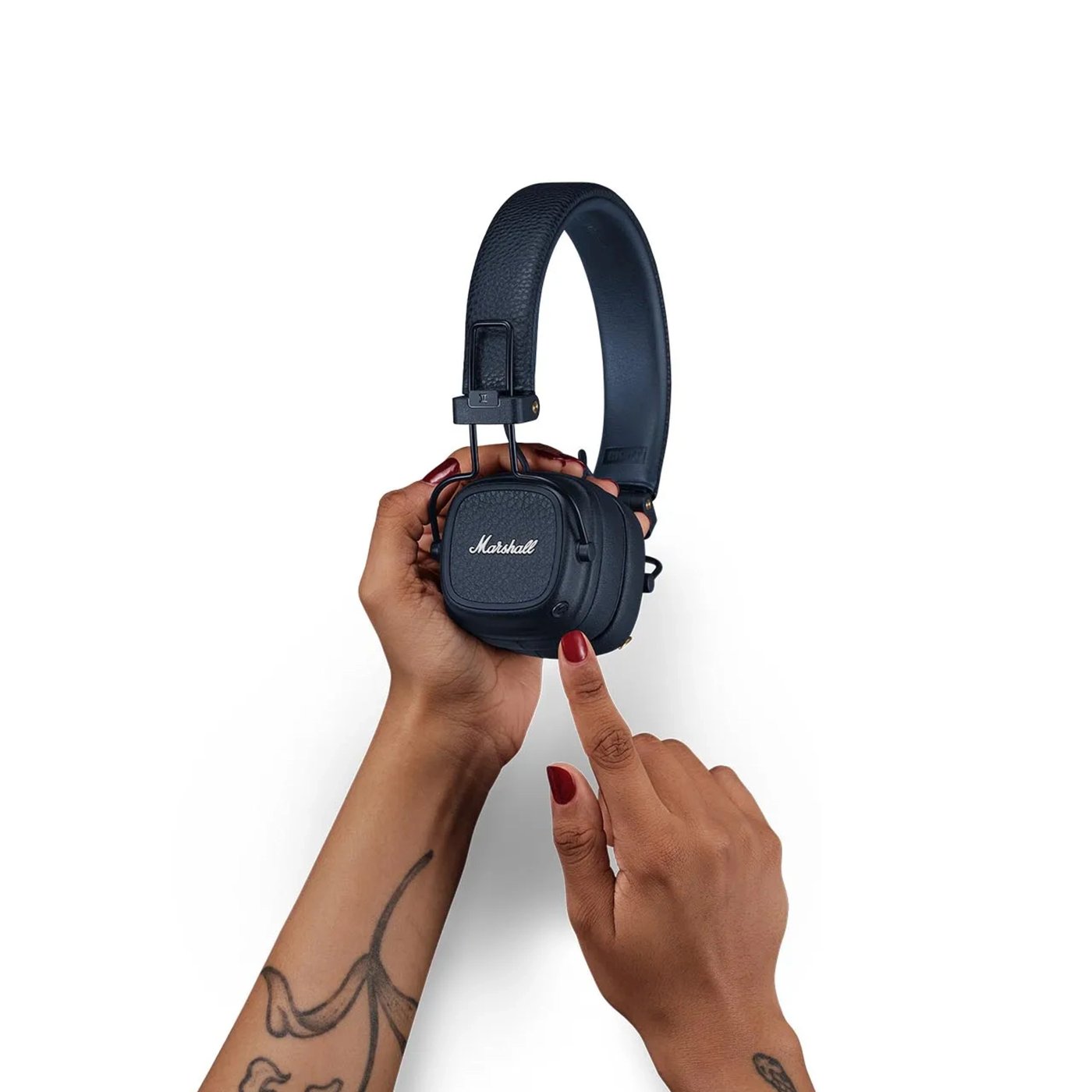 Marshall Major V trådløse on-ear-hodetelefoner Midnight Blue