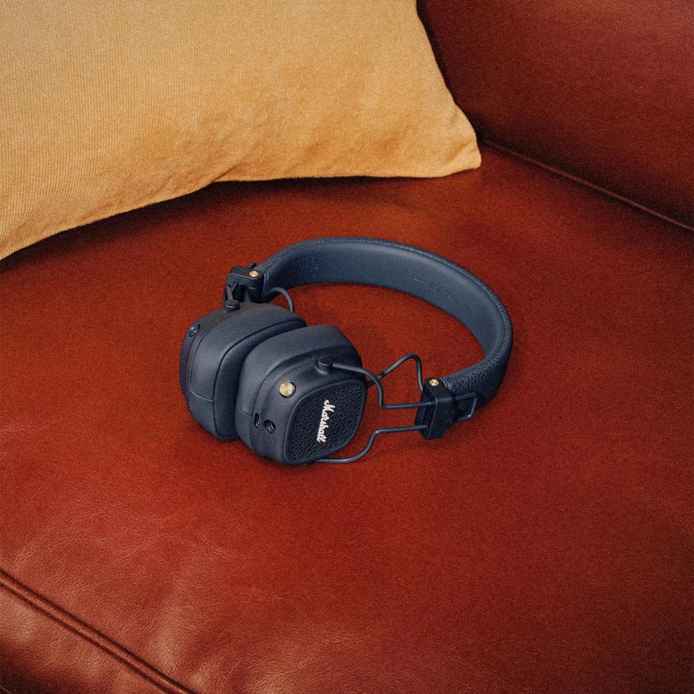 Marshall Major V trådløse on-ear-hodetelefoner Midnight Blue