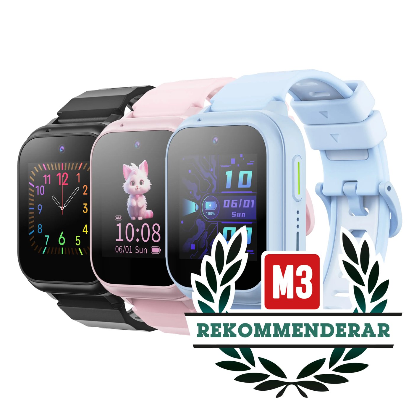ZTE Watch K2 Pro – smartklocka för barn Blå