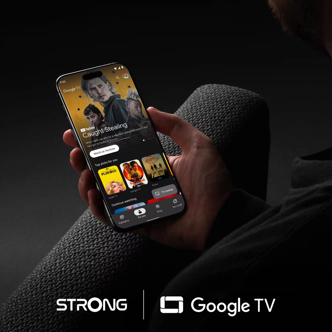 Strong LEAP-NOVA 4K Google TV Stick 32 GB