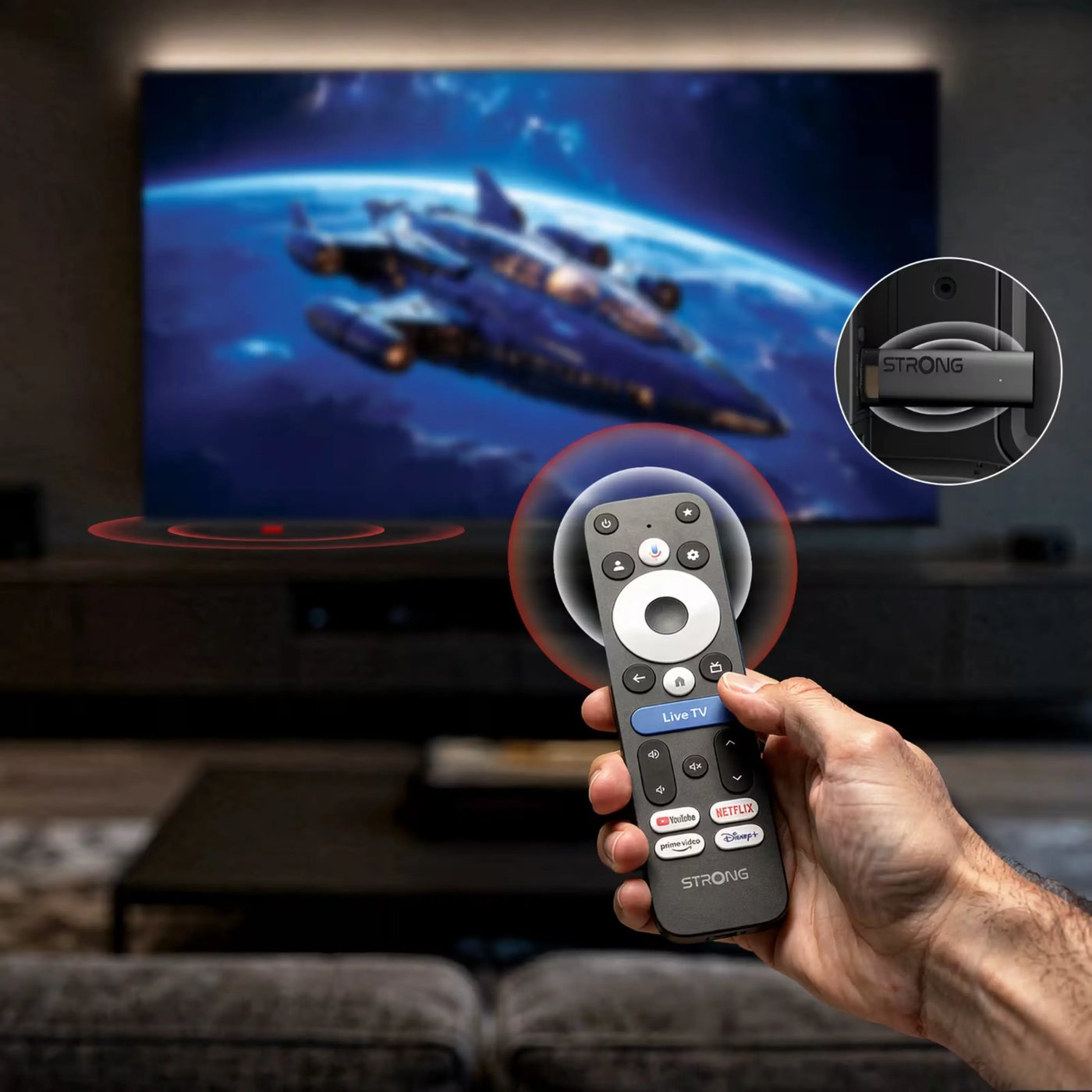 Strong LEAP-NOVA 4K Google TV Stick 32 GB