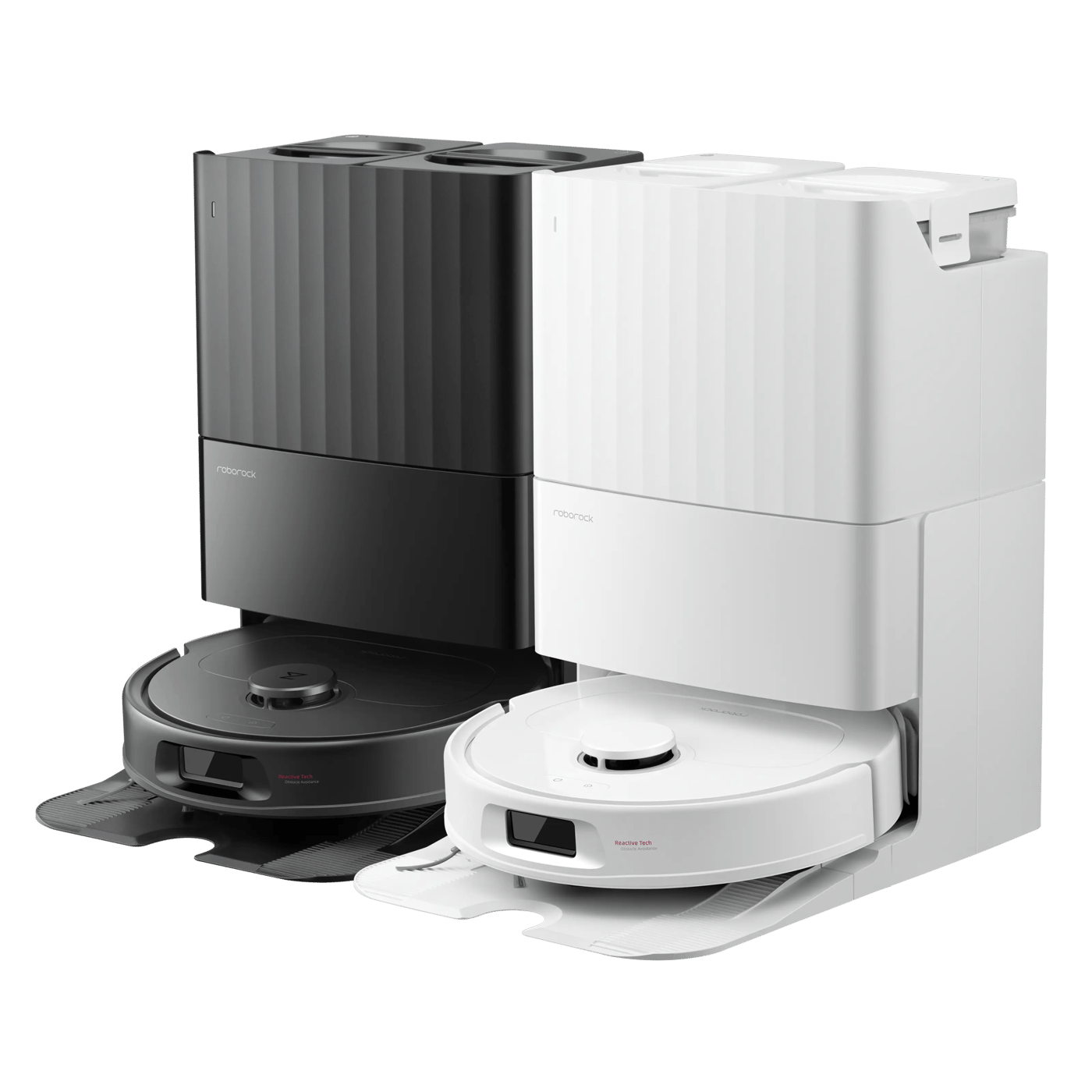 Roborock Qrevo S Pro robotdammsugare med basstation Vit
