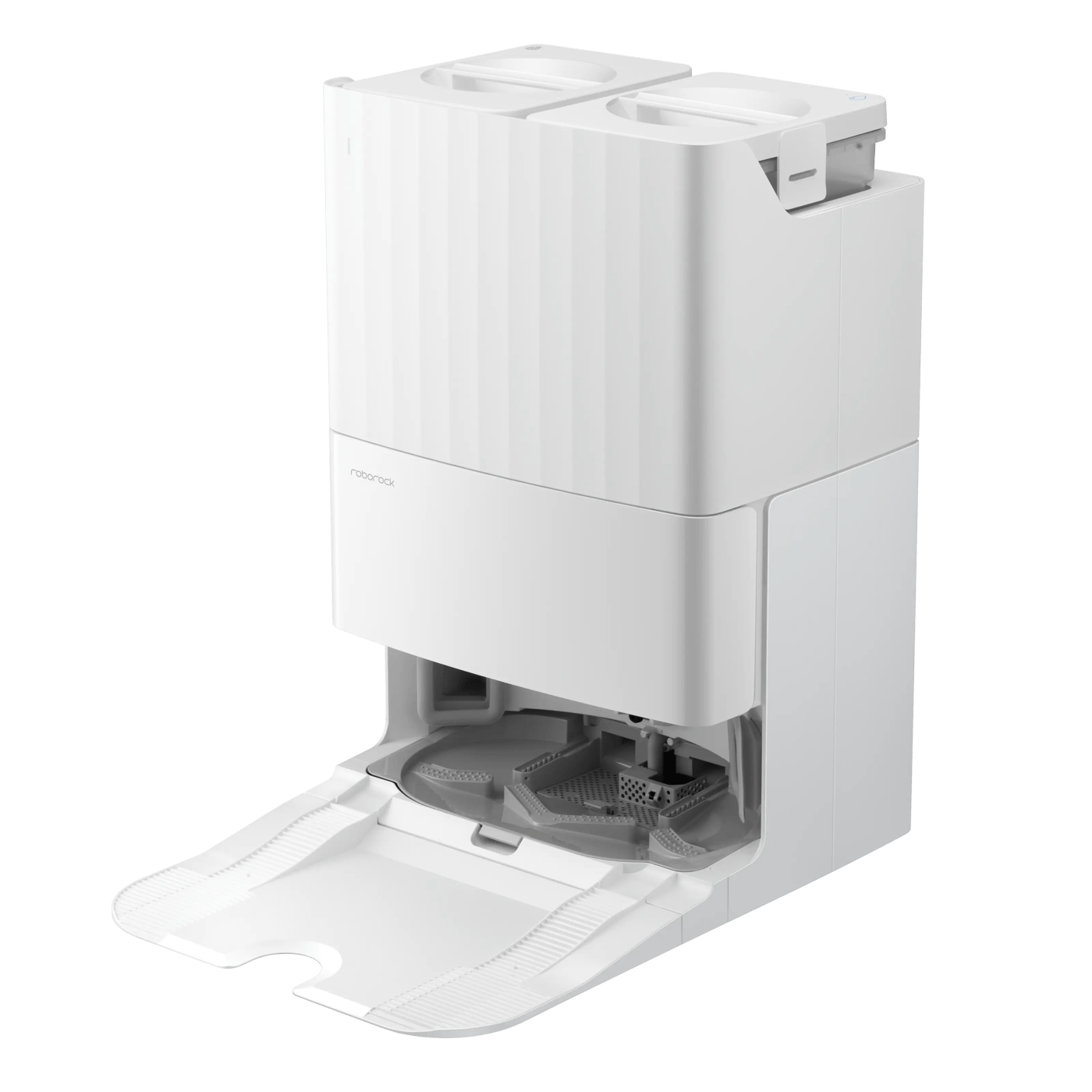 Roborock Qrevo S Pro robotdammsugare med basstation Vit