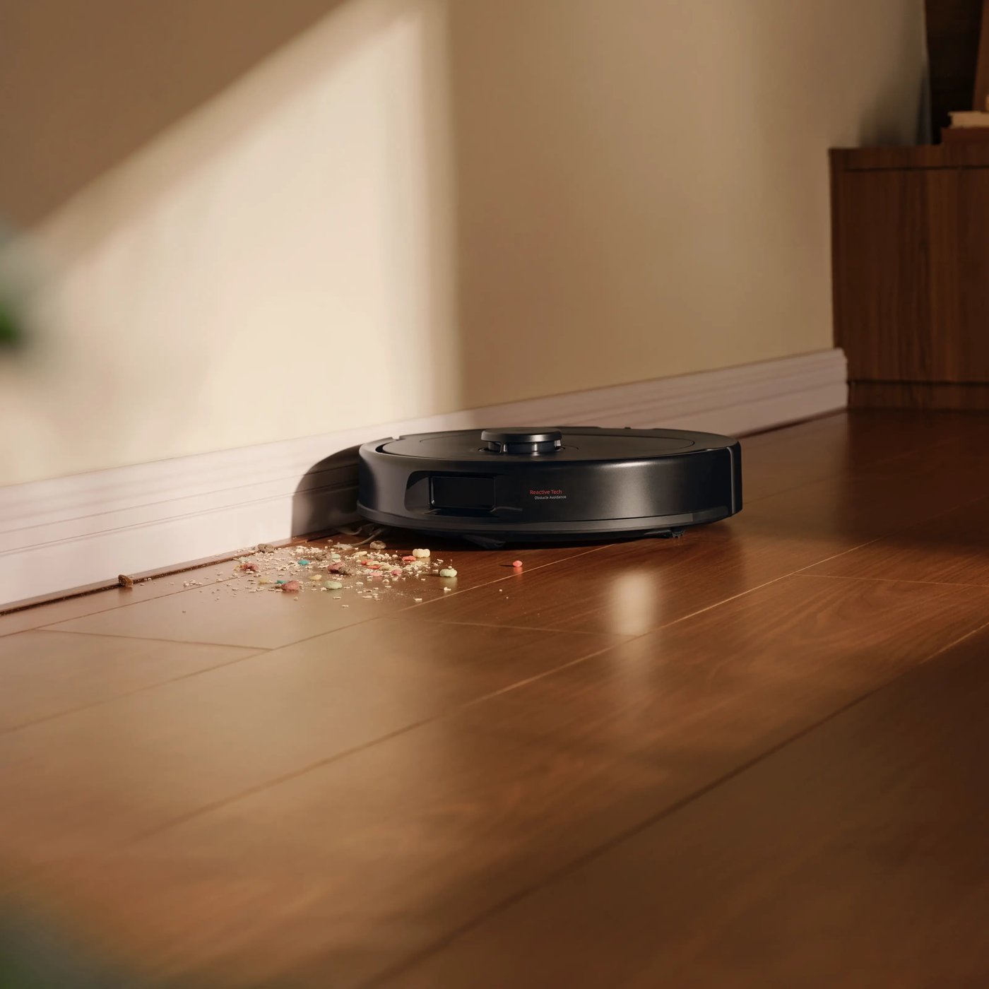 Roborock Qrevo S Pro robotdammsugare med basstation Svart