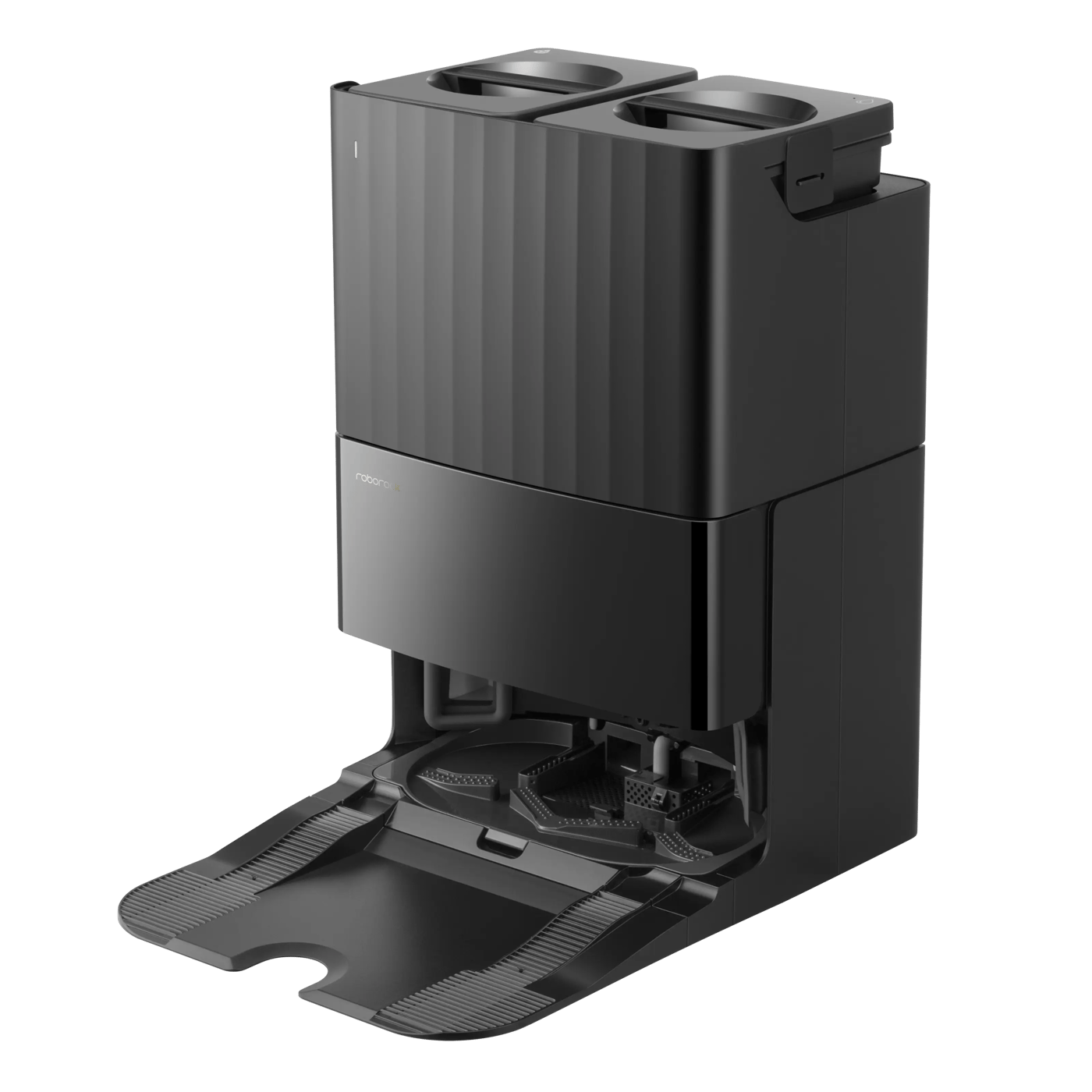 Roborock Qrevo S Pro robotdammsugare med basstation Svart