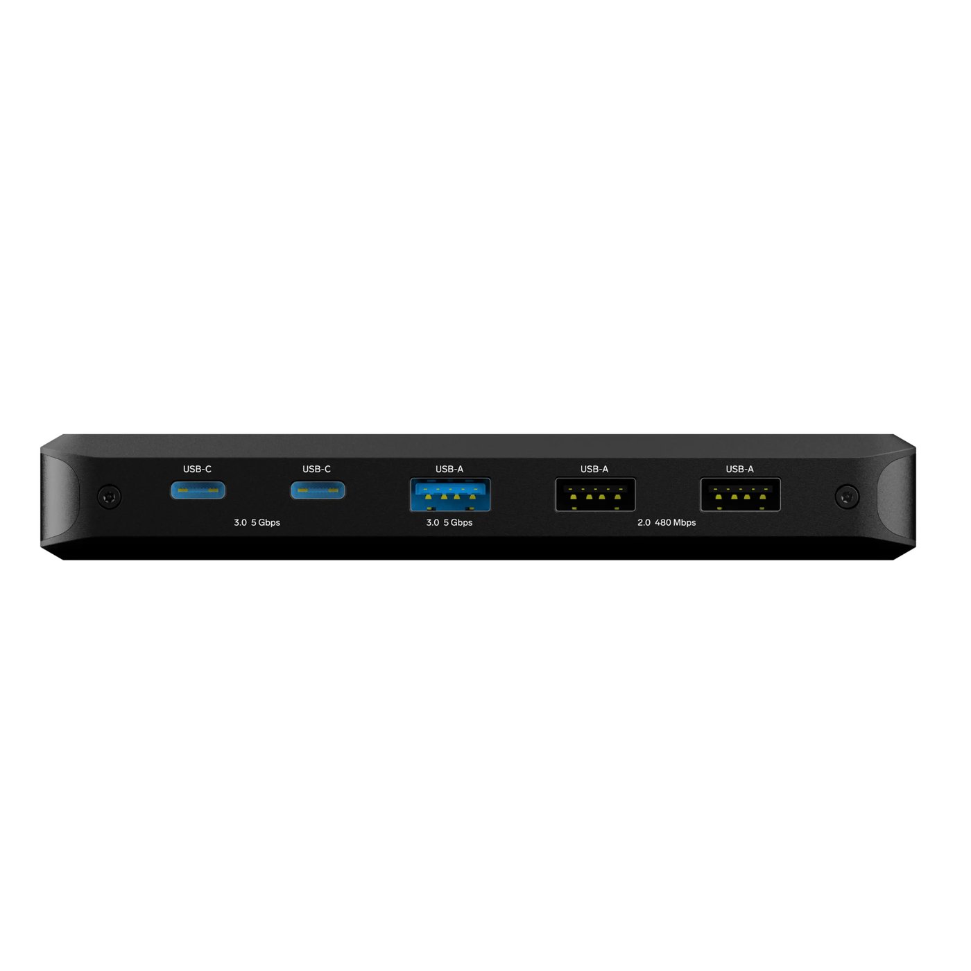 Unisynk 10-porters USB-C-hubb med 140 W pass-through