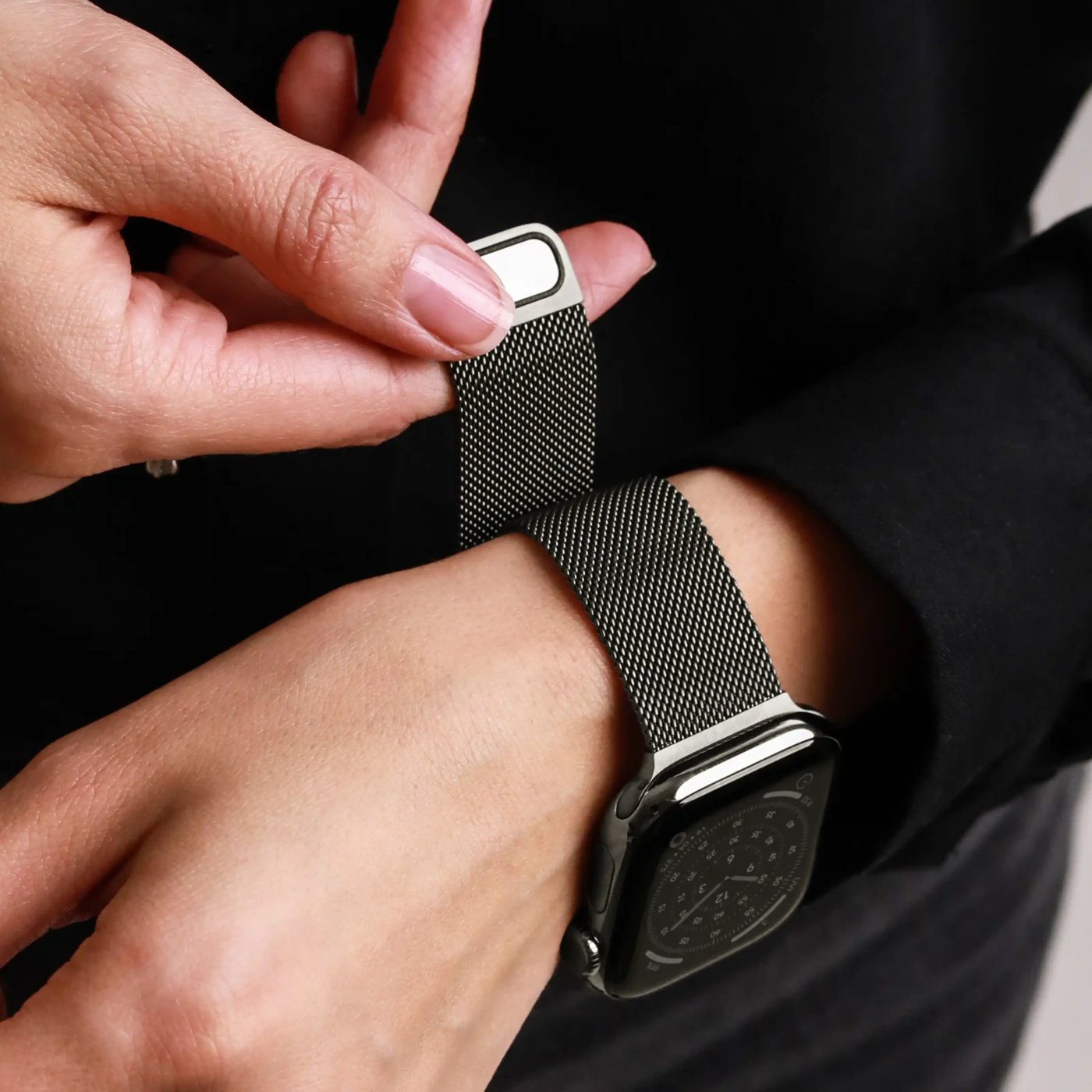 Vonmählen Milanese Loop 2 til Apple Watch Granite Grey