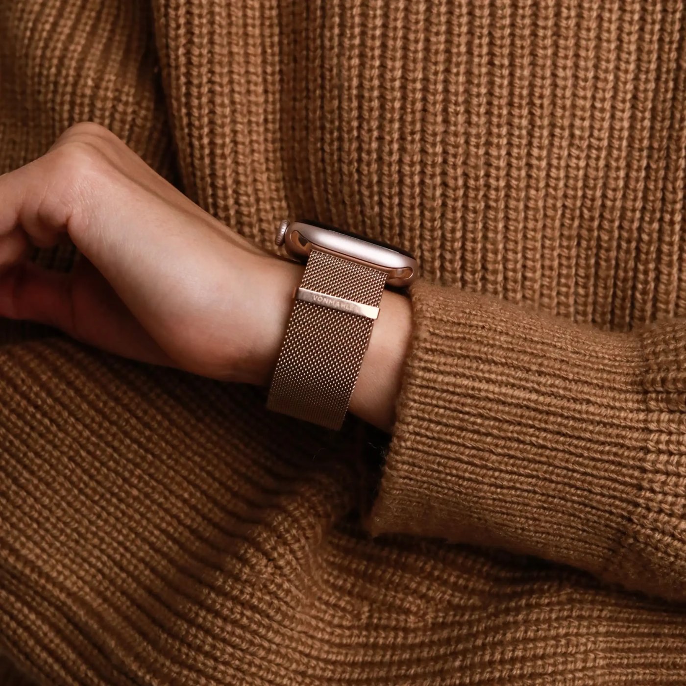 Vonmählen Milanese Loop 2 til Apple Watch Roségold