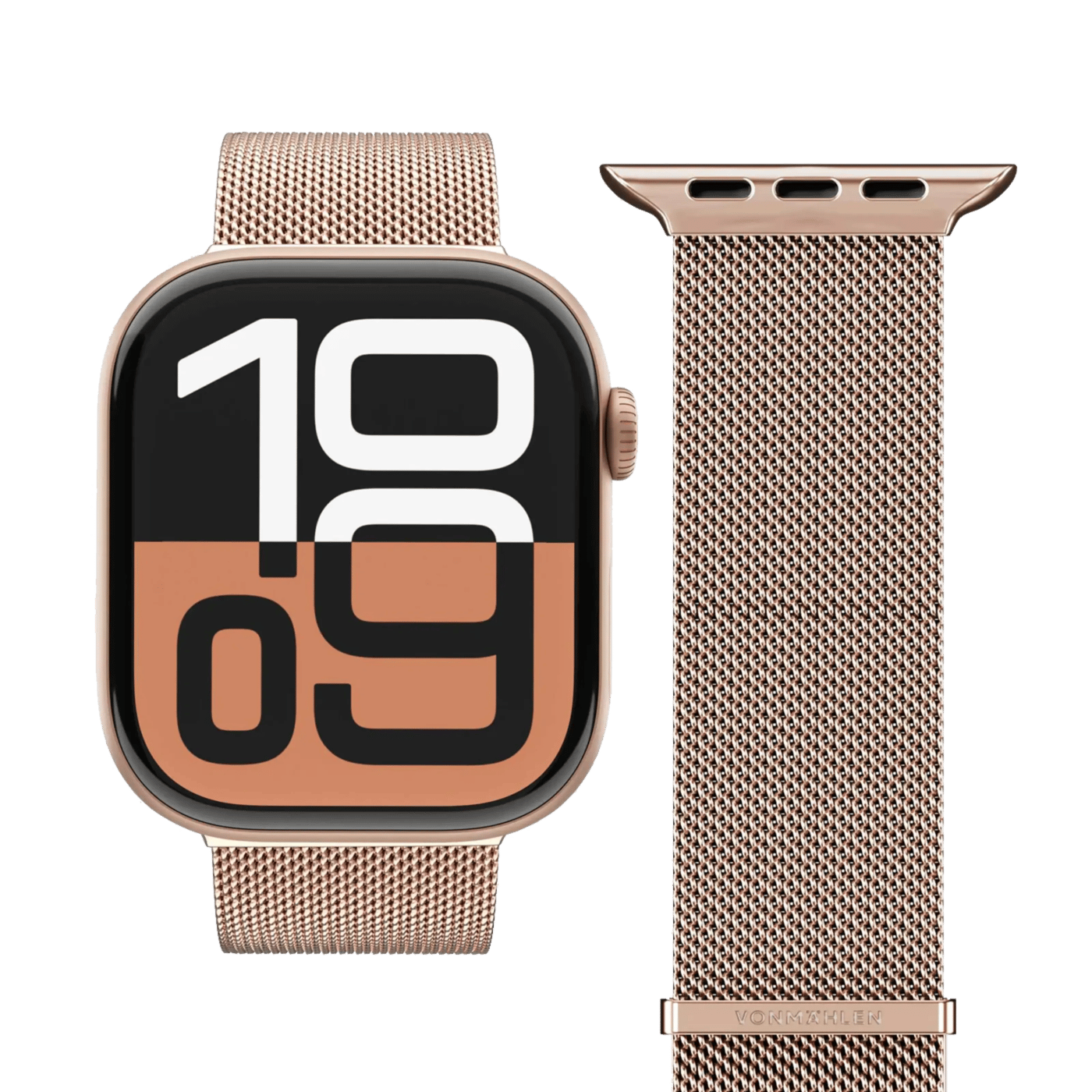 Vonmählen Milanese Loop 2 til Apple Watch Roségold