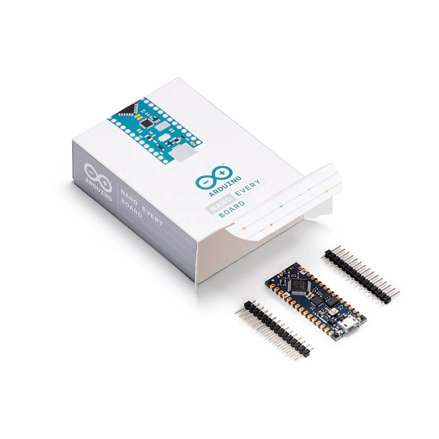 Arduino Nano Every utviklingskort Uten stiftlister