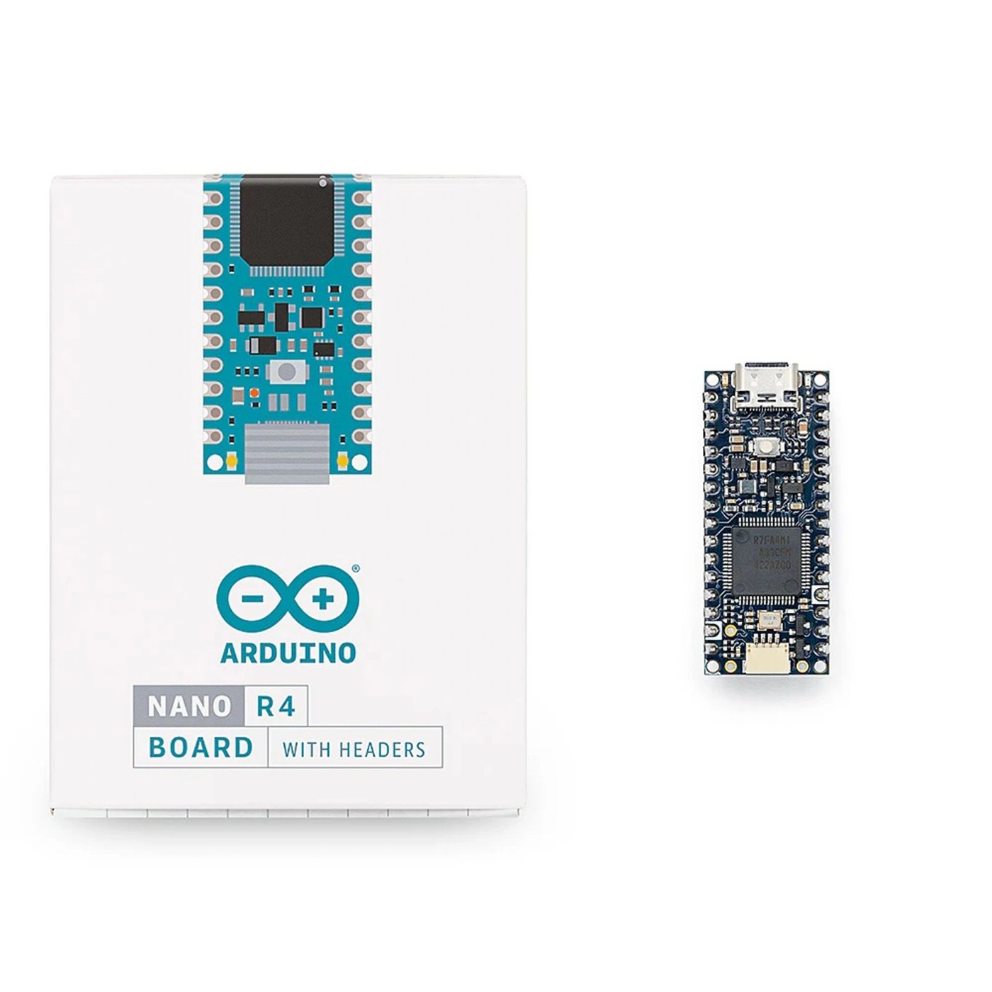 Arduino Nano R4 utvecklingskort Med stiftlister
