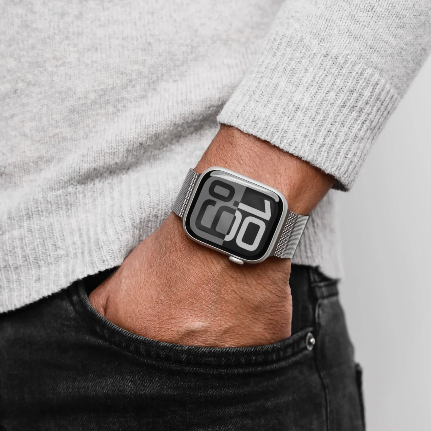 Vonmählen Milanese Loop 2 till Apple Watch Silver