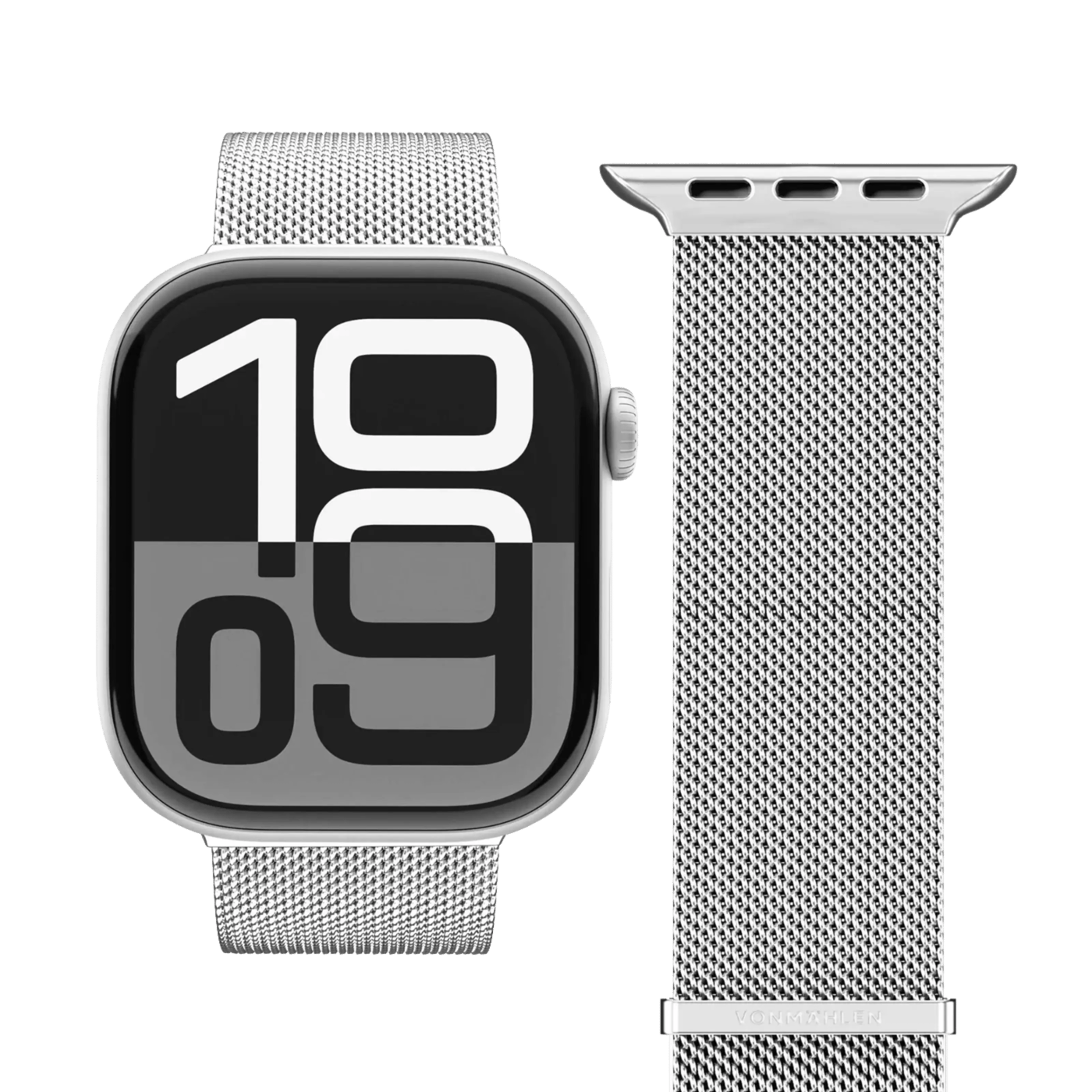 Vonmählen Milanese Loop 2 till Apple Watch Silver
