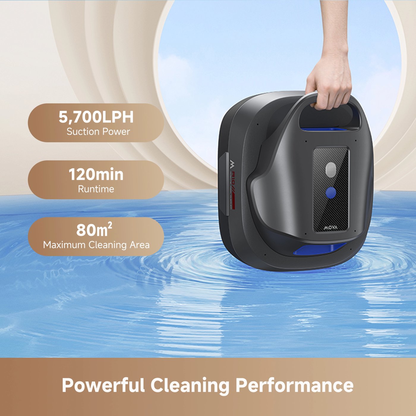 MOVA Diver R10 poolrobot