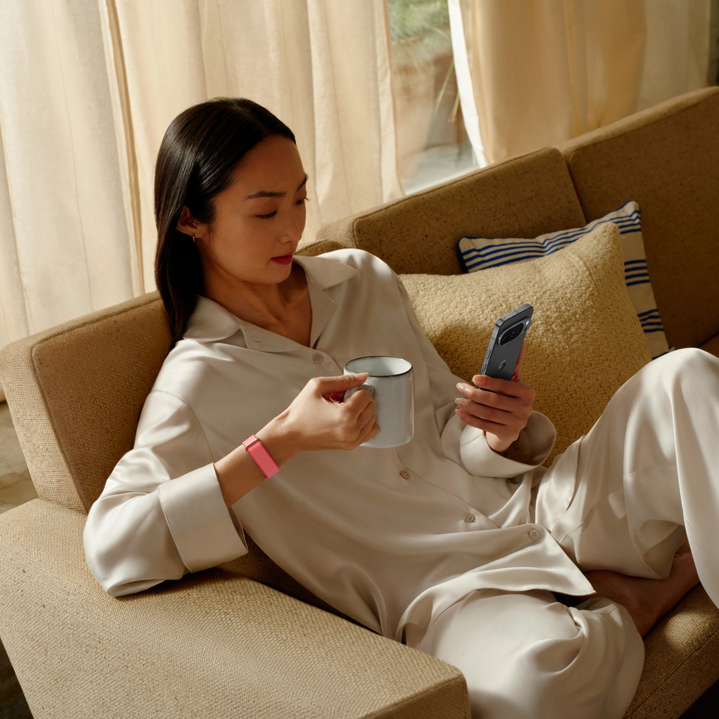Google Fitbit Air skjermløst aktivitetsarmbånd Berry