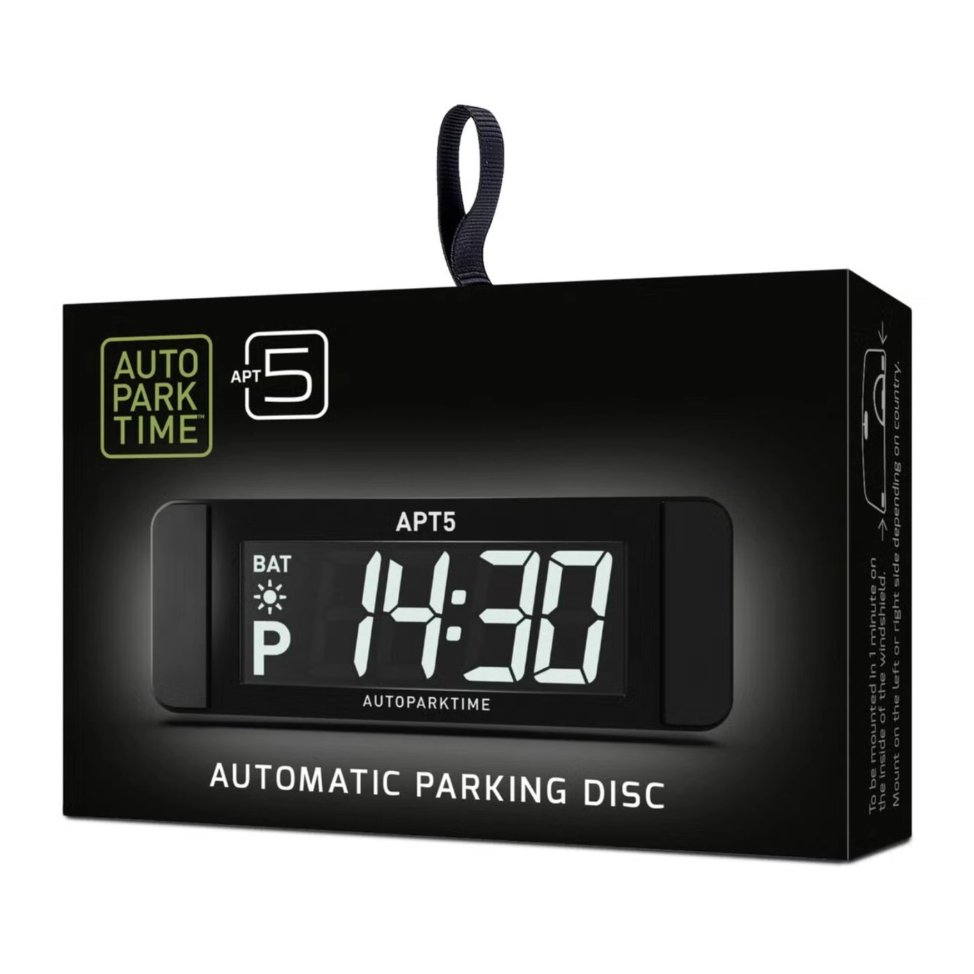 Auto park time 5 Automatisk p-skive
