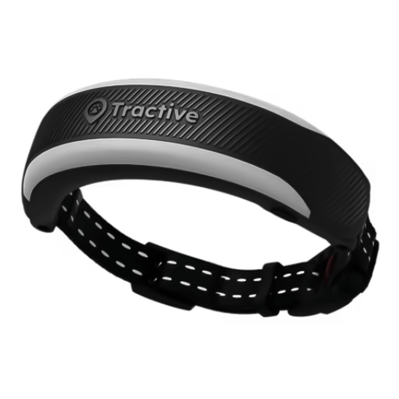 Tractive CAT 6 Mini GPS-halsbånd for katt med helsesporing Svart