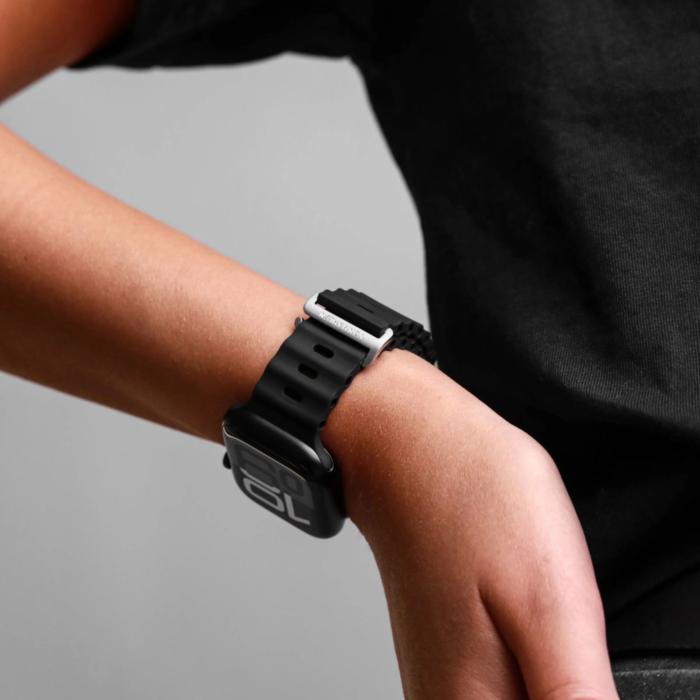 Vonmählen Wave Band 2 til Apple Watch Black
