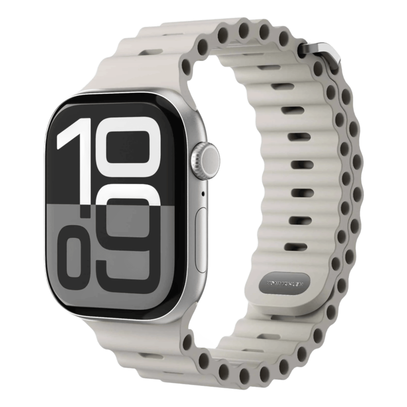 Vonmählen Wave Band 2 till Apple Watch 40/41/42 mm Cream