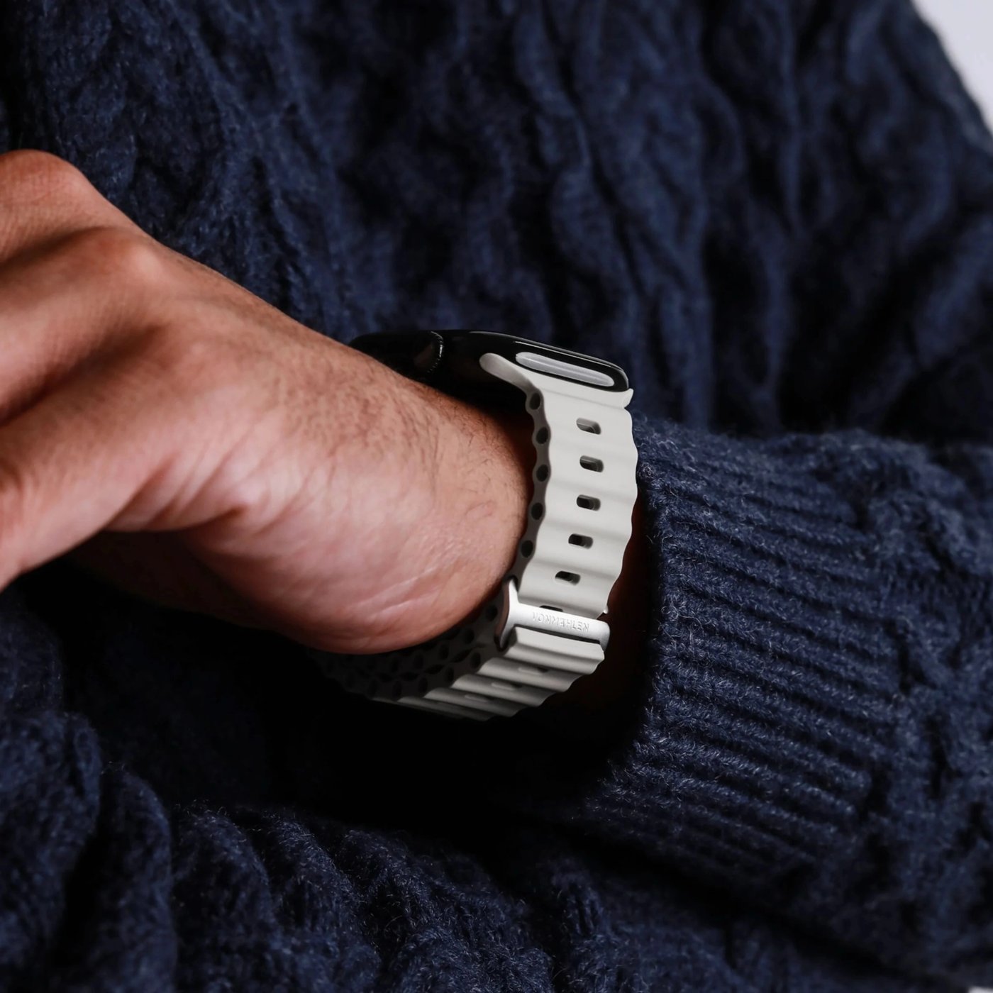 Vonmählen Wave Band 2 till Apple Watch Cream