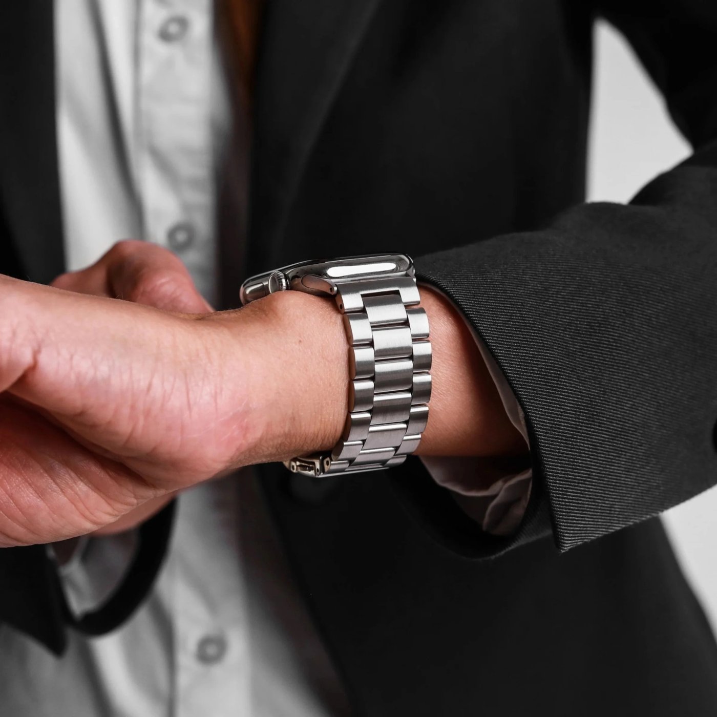 Vonmählen Link Bracelet 2 til Apple Watch Silver